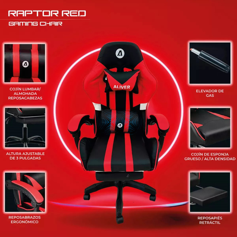 silla-gamer-aliver-raptor-reposapies-c-masaje-rojo-9920 (3)