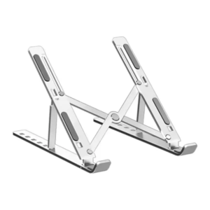 Soporte notebook plegable aluminio Gris Blue Box BBX00004