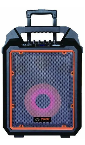 Parlante amplificado BT Moonki MS-1200B 10" BT/1200W/Microfono - Imagen 3