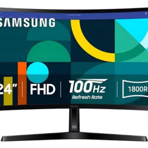Monitor Samsung LED 24" D366 Curvo VGA/HDMI S24D366GAL