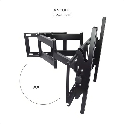 Soporte reforzado para TV 23 a 75" Netmak NM-ST13 45Kgs - Imagen 8