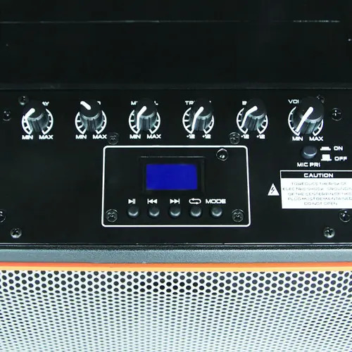 Parlante amplificado BT Moonki MS-1200B 10" BT/1200W/Microfono - Imagen 2