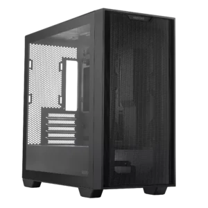 Gabinete Asus A21 panel transparente Negro (sin fuente) 90DC00H0-B08