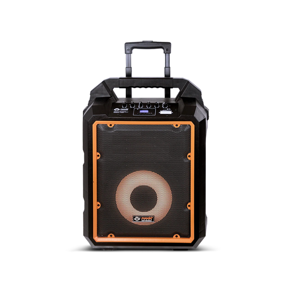 Parlante amplificado BT Moonki MS-1200B 10" BT/1200W/Microfono