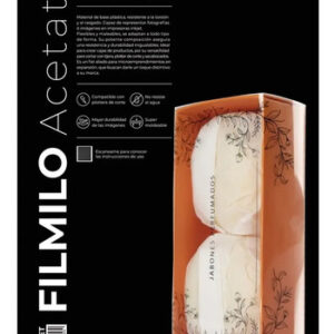 Papel Filmilo acetato A4 120mic 20h. Vidrio Fino ArtJet