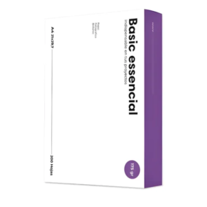 Papel Fotografico A4 brillante 175g 200h Basic Essencial