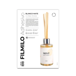 Papel Filmilo adhesivo A4 115mic 20h. Blanco Mate ArtJet