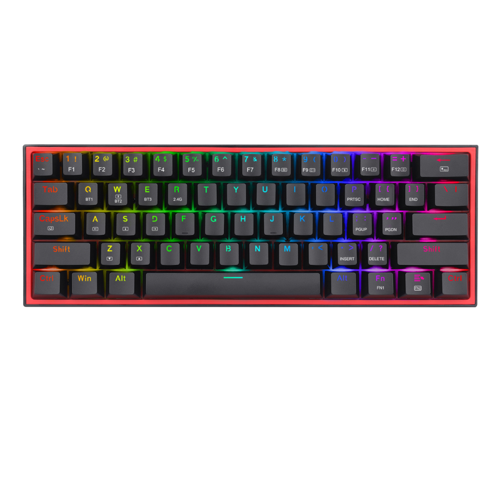 Teclado Mecanico Redragon K616 Fizz Pro Negro K616-RGB BK-SP
