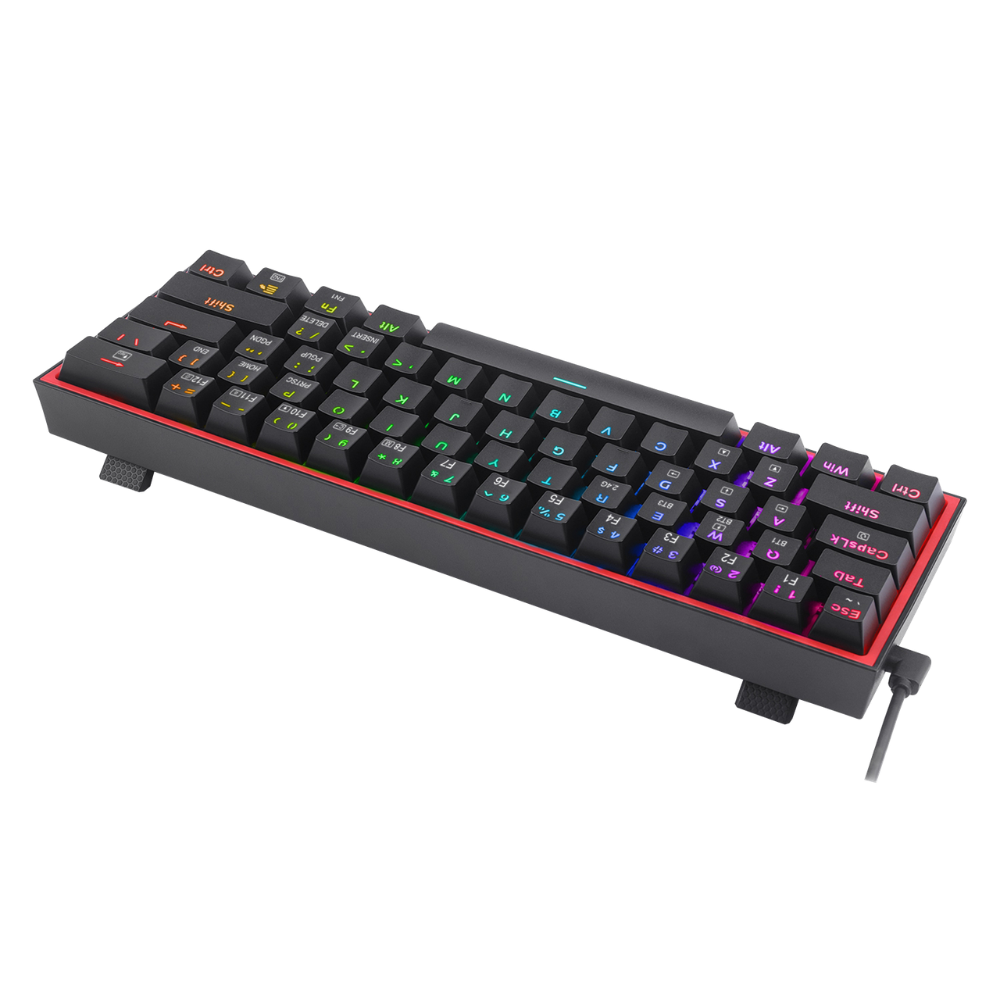 Teclado Mecanico Redragon K616 Fizz Pro Negro K616-RGB BK-SP - Imagen 4