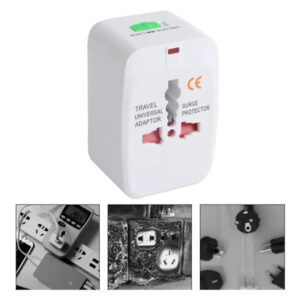Adaptador enchufe universal viajero internacional