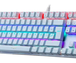 Teclado Mecanico RGB de 88 teclas Nisuta NS-KBGZ88W