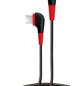 Cable USB a USB C 1.2m 90º gamer Netmak NM-112