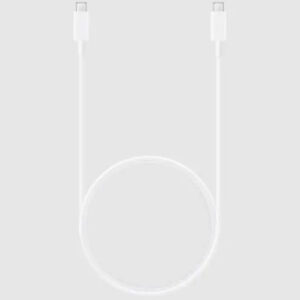Cable USB C a USB C 1.8m 5A 100W Samsung Blanco EP-DX510JWEGWW