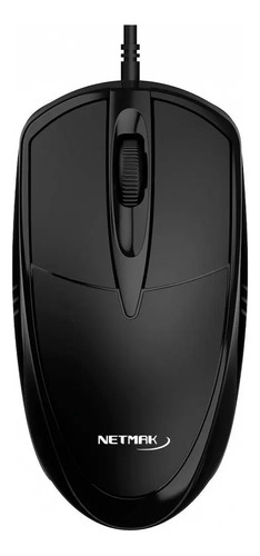 Mouse Netmak USB OPTIMIZE NM-M625 Negro