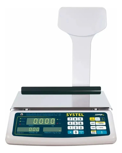 Balanza Systel Croma Bat 31Kg (Cod 38670) (con cabezal)