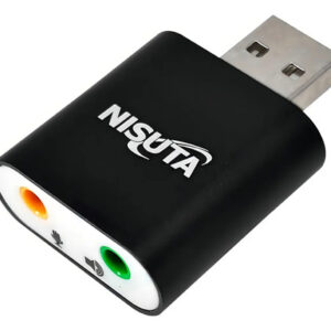 Conversor USB a audio 2.1 Nisuta NS-COUSAU22