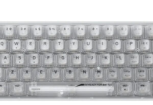 Teclado Mecanico Redragon K617 Fizz RGB Transparente K617CT-RGB