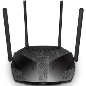 Router Mercusys MR80X AX3000 Dual Band 2402/574 Mbps 4 antenas