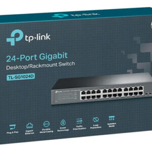 Switch 24 puertos TL-SG1024 Gigabit TP-Link Rakeable
