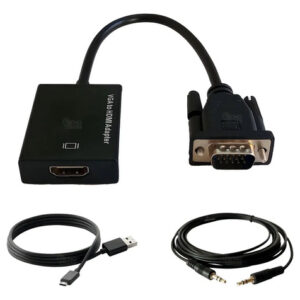 Conversor VGA + audio a HDMI Netmak NM-C63 FHS
