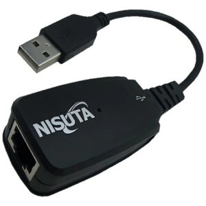 Conversor USB 2.0 a Ethernet 10/100Mbps Nisuta NS-COUSREDCH