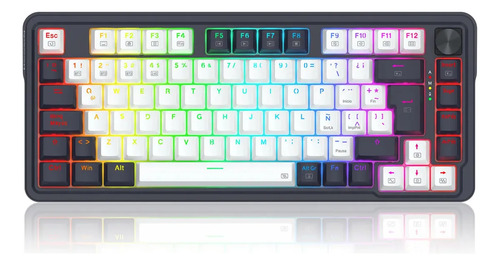 Teclado Mecanico Redragon K673 Ucal Pro Wireless K673WB-RGB-PRO