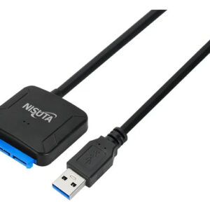 Conversor USB 3.0 a SATA III y SSD p/discos 2.5" y 3.5" NSADUSIS4