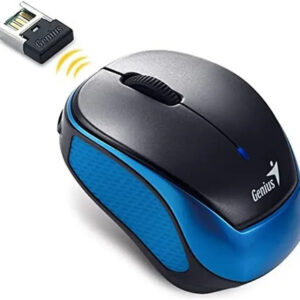 Mouse Genius Micro Traveler 9000R Negro/Azul Wireless