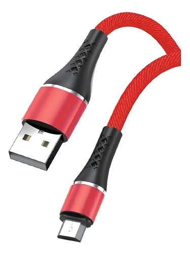 Cable USB a micro USB de 1m Netmak NM-117R Rojo