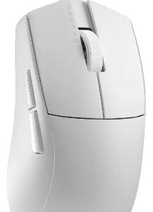 Mouse Gamer Redragon M724W K1NG 1K Blanco (5 botones programables/12.400DPI)