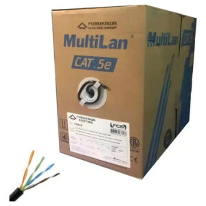 Cable UTP C5e Exterior Multilan x 305Mts Furukawa Negro