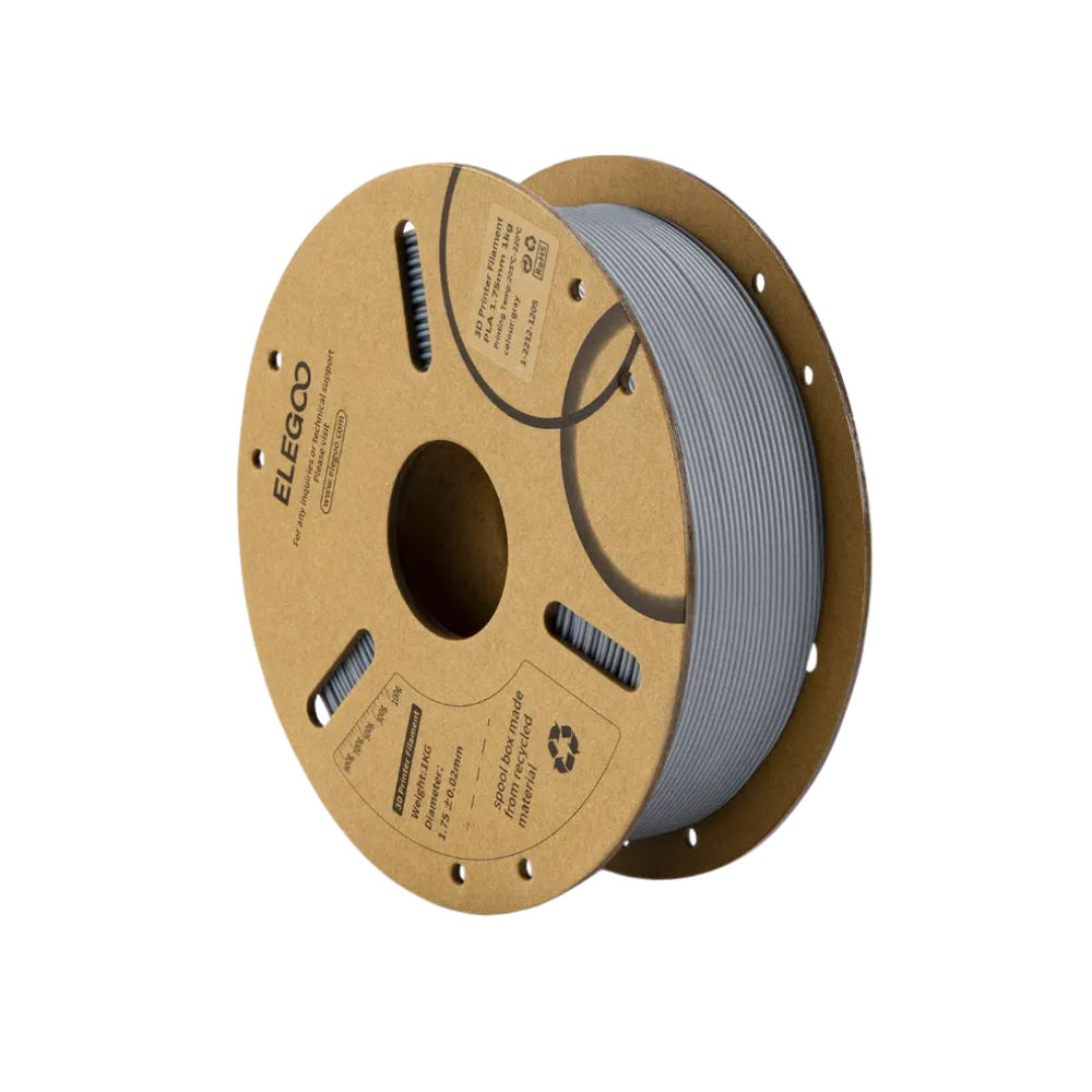 Filamento 3D Elegoo PLA 1Kg Gris espacial
