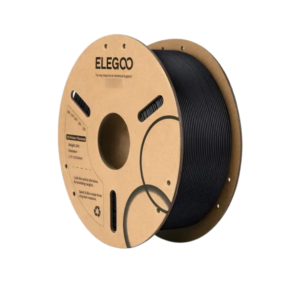 Filamento 3D Elegoo PLA 1Kg Negro Fibra Carbono 50.203.0464